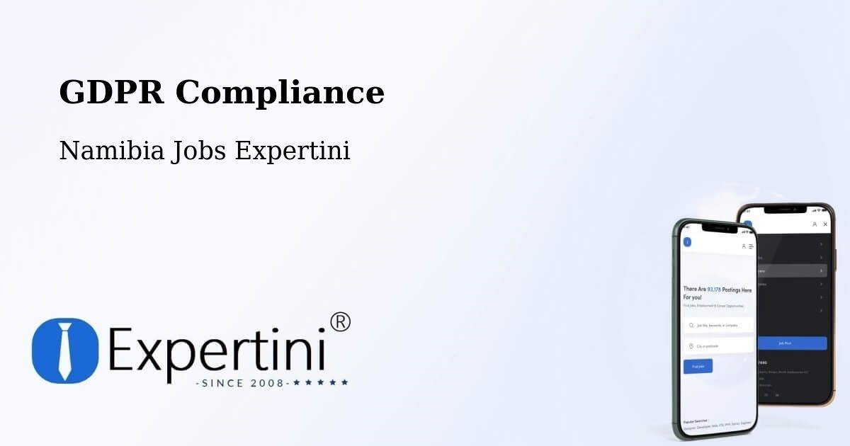 EU GDPR Compliance Statement – Grootfontein - Namibia Jobs Expertini